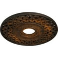 thumbnail image 3 of Ekena Millwork 22 1/4"OD x 4 3/4"ID x 1 1/4"P Robin Ceiling Medallion (Fits Canopies up to 6 1/4"), Hand-Painted Rust, 3 of 6