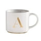 thumbnail image 1 of Taza para Café de Iniciales Oro de 500ml LuckyLy, Letra A dorado 500 ml, 1 of 8