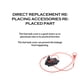 thumbnail image 4 of Scienceny Tapa del tanque de combustible Actuador de instalación práctica Componentes del vehículo Suministros para automóviles Reemplazo Vehículos, repuestos y accesorios Mis, 4 of 6