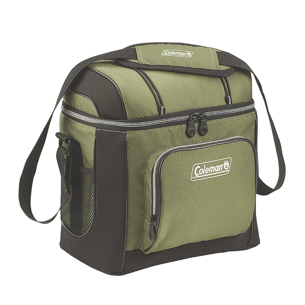Coleman 16 Can Soft Sided Cooler, Green