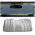 thumbnail image 3 of Front Windshield Car Single-sided Silver Window Foldable Sun Visor Sunshade Cover Accessories(Silver), 3 of 6