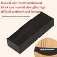 thumbnail image 5 of Ebony Old Material Ebony Ukulele Guitar Violin Handle Instrument Raw Material Blank DIY Instrument Accessories, 5 of 10