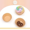 thumbnail image 3 of 600 Count Large Size Cupcake Liners Natural Muffin Liners Food Grade Jumbo Baking Cups Paper No Smells (Large Size), 3 of 5