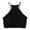Black - blmu, variant on Teeze Me Womens Sequins Halter Top Shirt, Black, 5