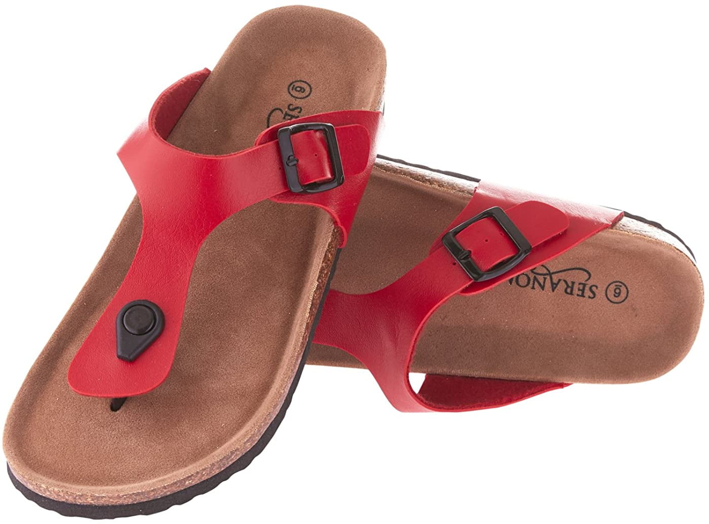 Seranoma Womens Thong Cork Sandal Open Toe Slide Palestine Ubuy