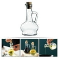 MANLINGDA Clear Glass Oil Dispenser Bottle Vinegar Soy Sauce Container