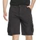 thumbnail image 1 of Puntoco Pantalones Cortos Cargo Para Hombre Pantalones Cortos Informales De Pierna Recta Con Cremallera Y Múltiples Bolsillos Ajustados (Cinturón No Incluido) Pantalones Cortos Gris Oscuro Xl (38), 1 of 5