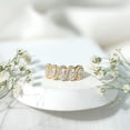 thumbnail image 4 of Rosec Jewels Lab Created Diamond Wedding Band - Designer Wide Eternity Ring (EF-VS Quality), 14K Yellow Gold, US 10.00, 4 of 9