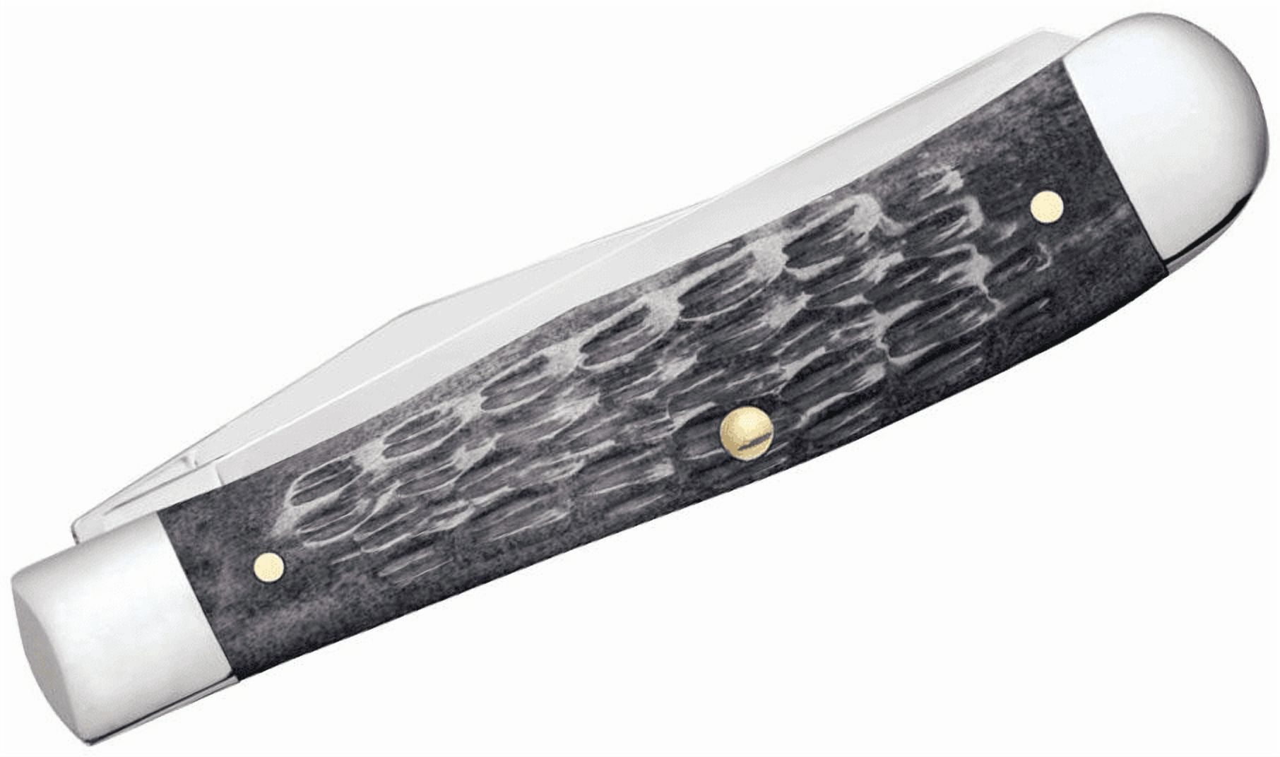 Case Trapper Crandall Gray Bone - Acc Knives  - 58410