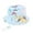 A-Light blue54, variant on Kids Sun Hat UPF 50+ Toddler Summer Bucket Hat Outdoor Fishing Beach Floppy Cap For Boys Girls 6M-10Y