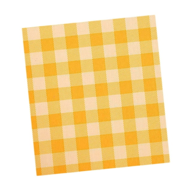 koolsoo Pique-Nique Couverture Mode Polyvalent Grand Coussin de Couchage pour Jardin Randonnée Printemps Oxford Tissu Jaune