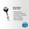 thumbnail image 2 of My Spirit Animal Bigfoot Funny Fantasy Retractable Reel ID Badge Key Card Name Tag Holder with Clip, 2 of 7
