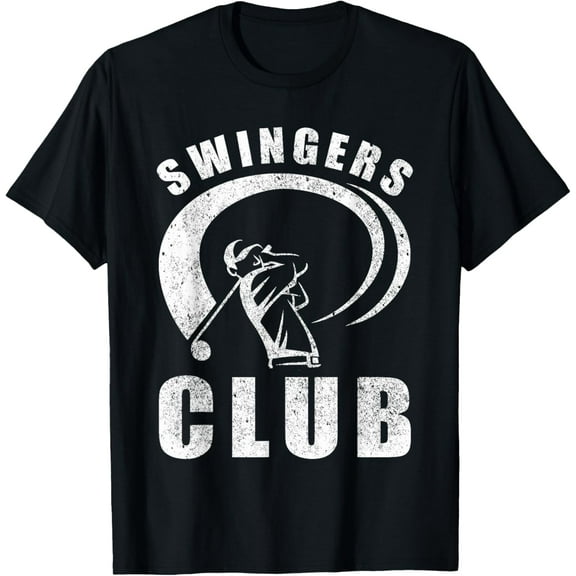 Swingers Club Funny Golf T-Shirt