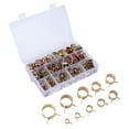 thumbnail image 1 of LAFGUR Fuel Hose Fastener,Air Tube Clip,100pcs Spring Clips Clamps Assortment Kit For Air Hose Water Pipe Automotive Fuel Line, 1 of 8