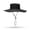 Black, variant on Couple Outdoor Sports Large Brim Fishing Hat Men And Women Sunscreen Sun Hat Hiking Mountaineering Fisherman Hat X Mount Jungle Hat Men Leopard Hat Bucket Hat Men 58 Unisex Hat Men's Wax Hat Turkey
