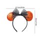 thumbnail image 3 of Accesorios para el cabello de Halloween Diadema Fiesta navideña Patrón de telaraña Lazo Accesorios para el cabello Diadema, 3 of 5