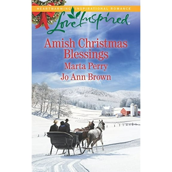 Pre-Owned Amish Christmas Blessings: The Midwife's Christmas Surprise A Christmas to Remember (Love Inspired) Paperback