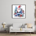 thumbnail image 3 of Hilo Algodón Ecológico Bordado Punto Cruz Papá Noel 11CT 50x50cm Azul, 3 of 9
