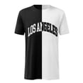 thumbnail image 3 of kpoplk Men Casual Basic Soft Active Sports Short Raglan Sleeve Baseball T-Shirt(White,XL), 3 of 6