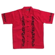 No Boundaries Vertical Print Woven Shirt