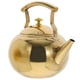 thumbnail image 2 of Stainless Steel Tea Kettle With Strainer For Home Use 2L Practical Golden Beverage Preparation 1Pcs, 2 of 5