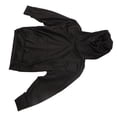 thumbnail image 4 of Sudadera con capucha Nikou para hombre estilo vintage con estampado de colores puros cuello alto holgada color negro talla L, 4 of 15