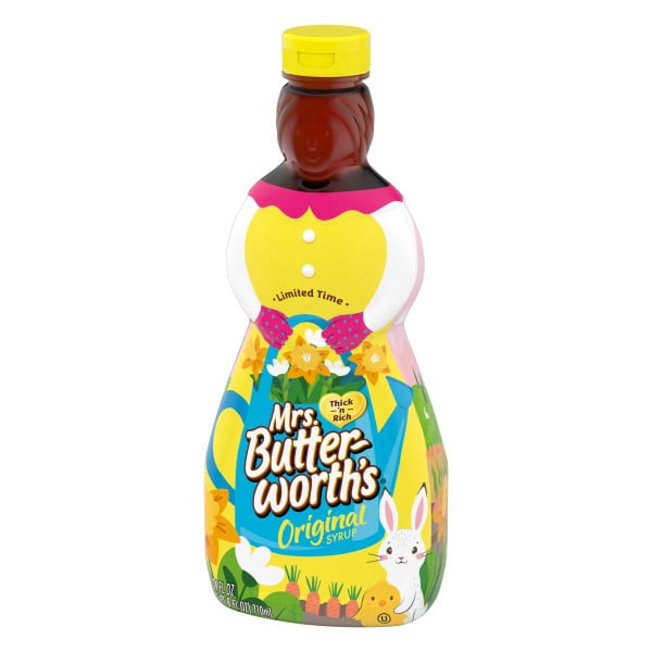 Mrs. Butterworth's Original Pancake Syrup, Spring Seasonal Edition, 24 fl oz.