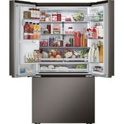 LG LRYXC2606D 25.5 Cu. Ft. Black Stainless Steel 3-Door French Door Refrigerator