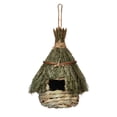 thumbnail image 2 of 2x Birdhouse Roosting Hut Colgando Birds Cage Nido para Búhos DYNWAVEMX Casas de aves, 2 of 8