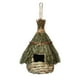 thumbnail image 2 of Casas de aves,Jaulas de pájaros Nido Posadero Choza de pájaros Casa colgante,Lugar Afuera Acogedor Colibrí Jaula ,Pajarera al aire libre Colibríes tejidos al aire CUTICAT  Casas de aves, 2 of 8