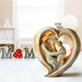 thumbnail image 5 of Love Between Mom And Child Decor Resin Handicrafts Ornaments for Home or Office, Thoughtful Gift for Family & Friends, 5 of 6