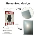 thumbnail image 6 of 1pc 'no phone zone' logo Iron wall art, waterproof and weatherproof decoration, perfect for universities, bathrooms, caves, bars, cafes, garages, farmhouses, man holes - black vintage poster gift, 6 of 7