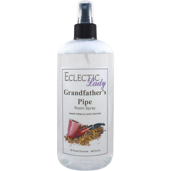 Grandfather's Pipe Room Spray by Eclectic Lady, 16 Ounces, Fragrant Aromatic Room Mist For Home, Room, Office