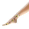 thumbnail image 4 of Woman Socks Elegant Lace Embroidered Crew Socks Sheer Breathable Stretchable Funny Socks for Women, 4 of 9