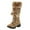 Brown, variant on jsaierl Women's Cute Warm Faux Fur Lined Mid Calf Winter Snow Boots Cold Weather Winter Boots