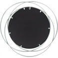 thumbnail image 4 of Mark&Day Wall Mirror, Dunsborg Modern Silver Round Vanity Mirrors for Bedroom Living Room Bathroom and Entryway Home Decor, Mounted Painted Iron Frame Mirror for Walls (24" H x 24" W x 1" D), 4 of 6