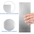 thumbnail image 3 of QZS Stainless Steel Cake Scraper, 8.6 inch Metal Cake Scraper Smoother, Leveler Scraper Cake Decorating Icing Smoother for Mousse Butter Cream Cake Decoration (1 Pcs), 3 of 7