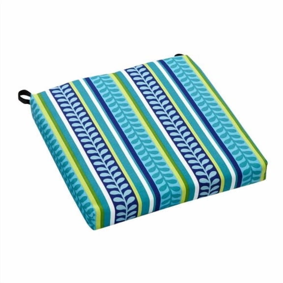Blazing Needles 20-inch by 19-inch Spun Polyester Chair Cushion (Set of Four)