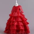 thumbnail image 4 of SAYOO Vestido de princesa para niñas, vestido de encaje floral para niños SAYOO moda, 4 of 9