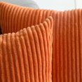 thumbnail image 3 of Lot de 2 Taies d'Oreiller Orange 20x20 Pouces, 3 of 5
