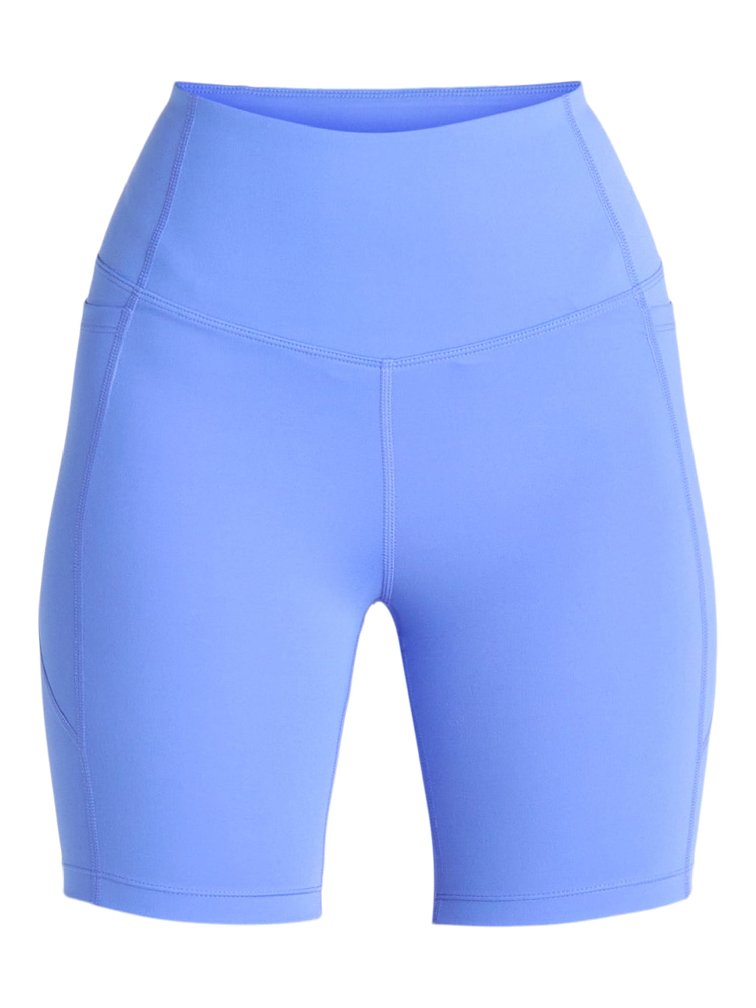 Athletic Works Women's and Women's Plus High Rise Bike Shorts, Size XS-4X