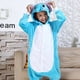 thumbnail image 1 of Traje de Kigurumi para niños, disfraz de conejo, elefante, murciélago, pijama de Navidad con cremallera, 1 of 4