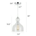thumbnail image 2 of Preenex 150 cm One-Light Pendant Lamp w Glass Shade for Kitchen Garage Living Room, 2 of 7