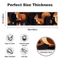 thumbnail image 2 of Squirrel Kitchen Rugs Rectangular 15.7"x59" Washable Absorbent Kitchen Mats, 2 of 6
