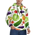 thumbnail image 2 of Cauagu Vegetables2 for Men's Pullover Hooded Sweatshirt Athletic Casual Hoodie Aautumn Hoodie Sweatshirt for Men Pullover Casual Hooded Sweatshirt-Small, 2 of 7