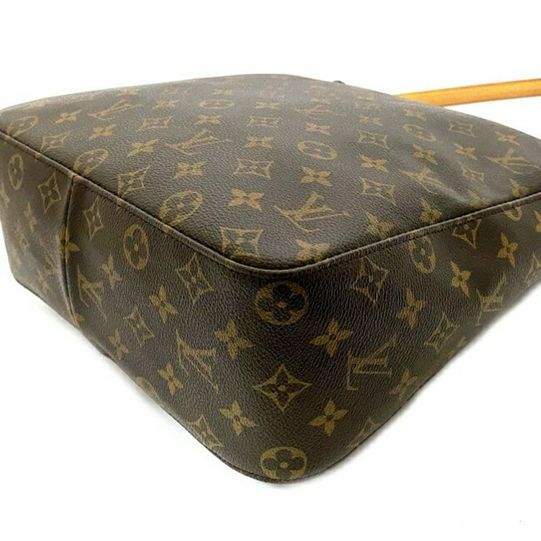 Pre-Owned Louis Vuitton Shoulder Bag Looping Brown Monogram M51145