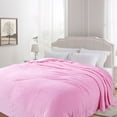 thumbnail image 4 of Super Soft Warm Solid Warm Fleece Blanket Throw Rug Sofa Bedding, 4 of 6