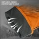 thumbnail image 4 of Guantes de soldadura Guantes de forja de cuero de vaca resistentes al calor Protección de manos, 4 of 8