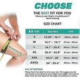 thumbnail image 3 of Mugwort Acupressure Self-heating Shaping Sock Detox Knee Pad Knee Brace Menwomen, 3 of 5
