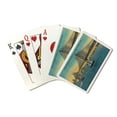 thumbnail image 1 of Bay Bridge and Skyline of San Francisco, Lantern Press, Premium Playing Cards, 52 Card Deck with Jokers, USA Made, 1 of 5